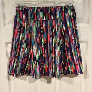 Multi-color Dona Jo tennis/pickkeball skort